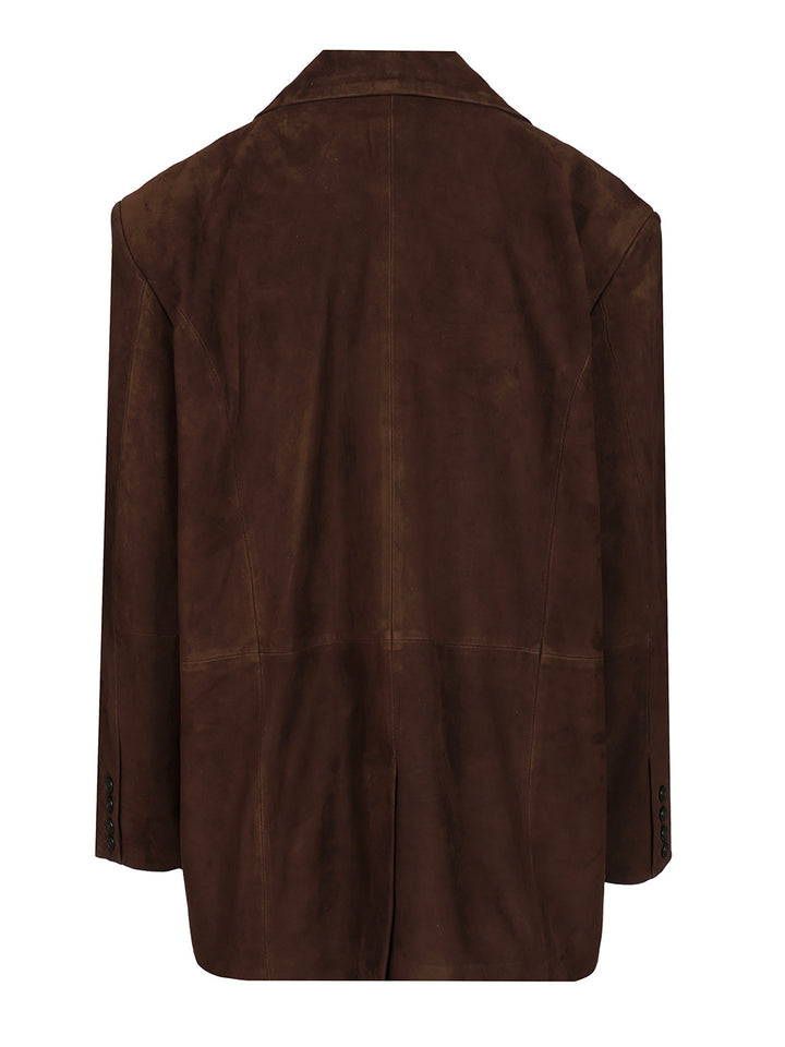 P.A.R.O.S.H. Jacket With Beaded Embroidery Giacche - Marrone | b77b01cce7b5eb3a40c5a63fa6eca0a943ce1eb2