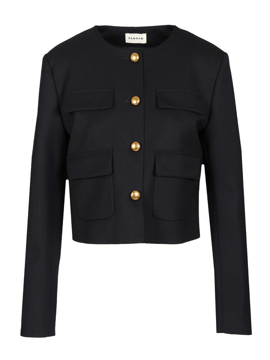 Gabardine Jacket Giacche Blu