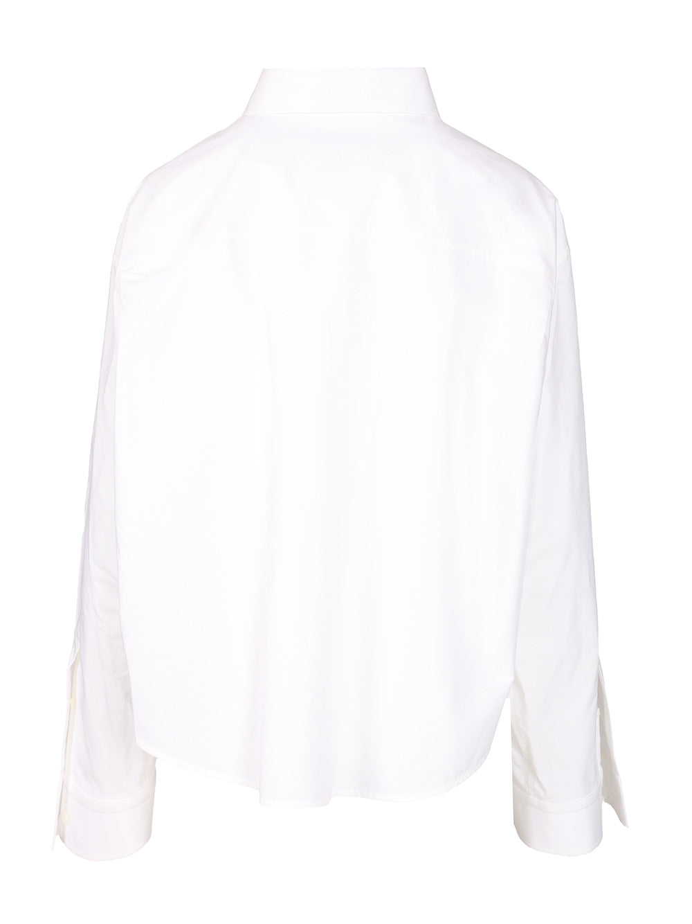 Balenciaga Semi-Fitted Shirt Shirts - Bianco | 55b72a9edbb2e322975c9d814a4a962ae52e6be7