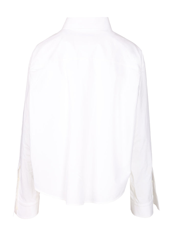Balenciaga Semi-Fitted Shirt Shirts - Bianco | 55b72a9edbb2e322975c9d814a4a962ae52e6be7