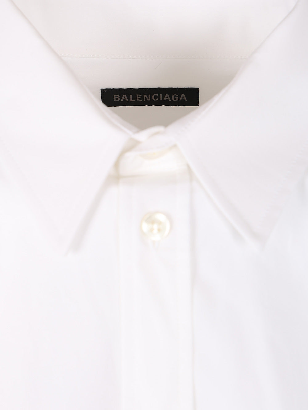 Balenciaga Semi-Fitted Shirt Shirts - Bianco | 17617bcaf716fefa8e575f6d19cecd6450f5564e