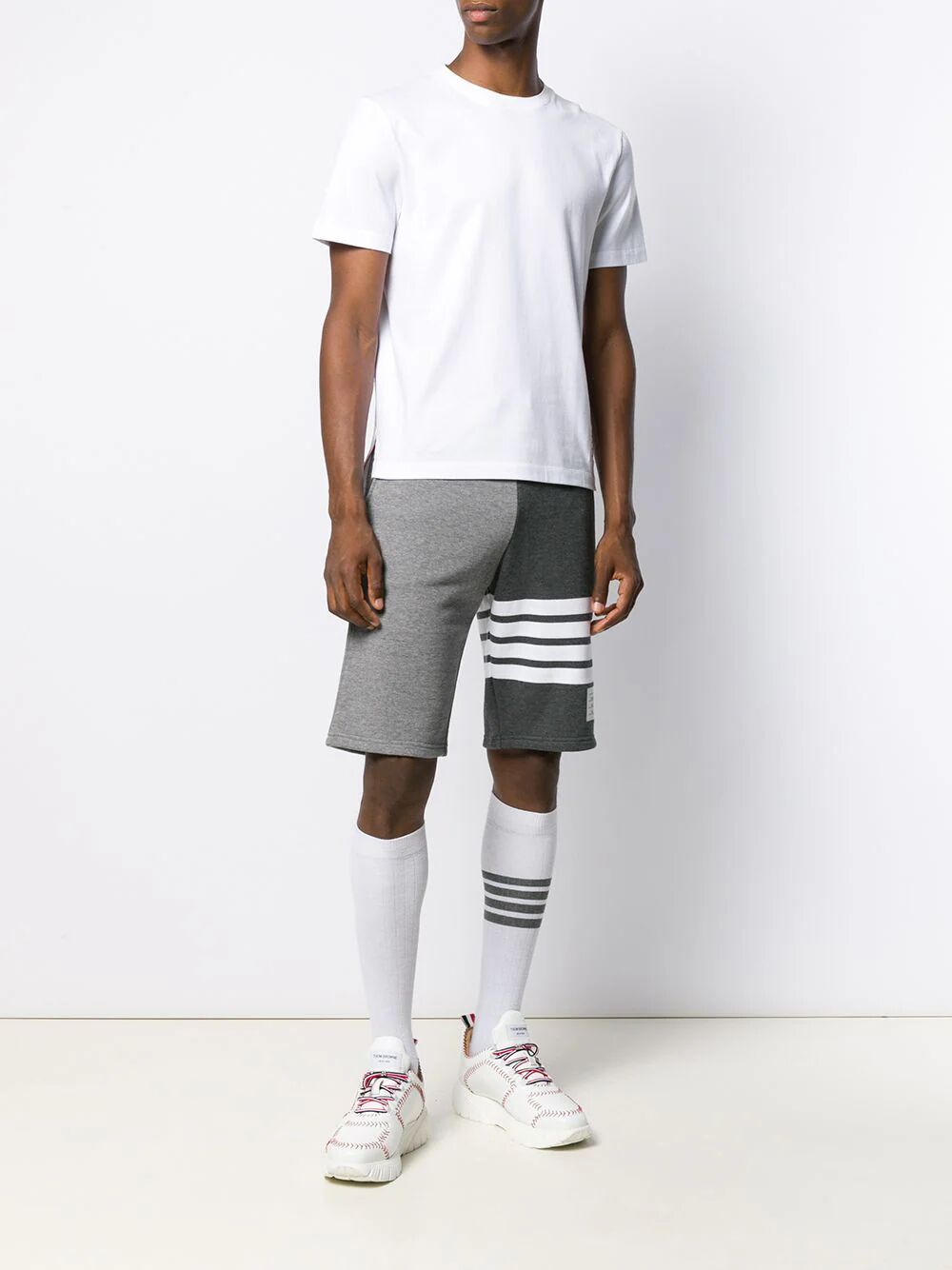 Thom Browne Track shorts - Grey | 70cfcff1e03d549f0db5f792ebbd325ded0c5230