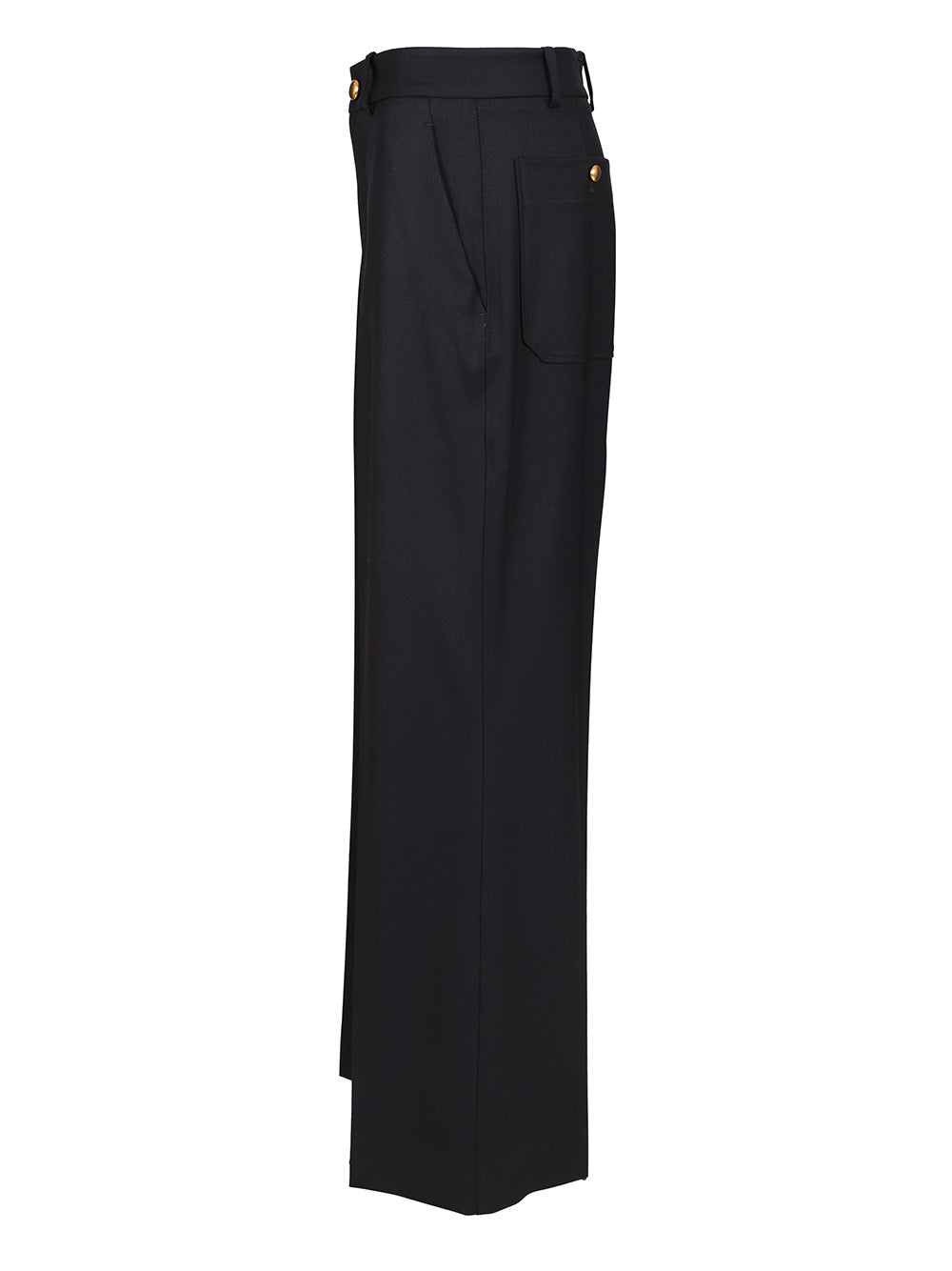 P.A.R.O.S.H. Wide-Leg Trousers - Blu | e06579dfb6ae2887805cf38501efa747bee2dcfc