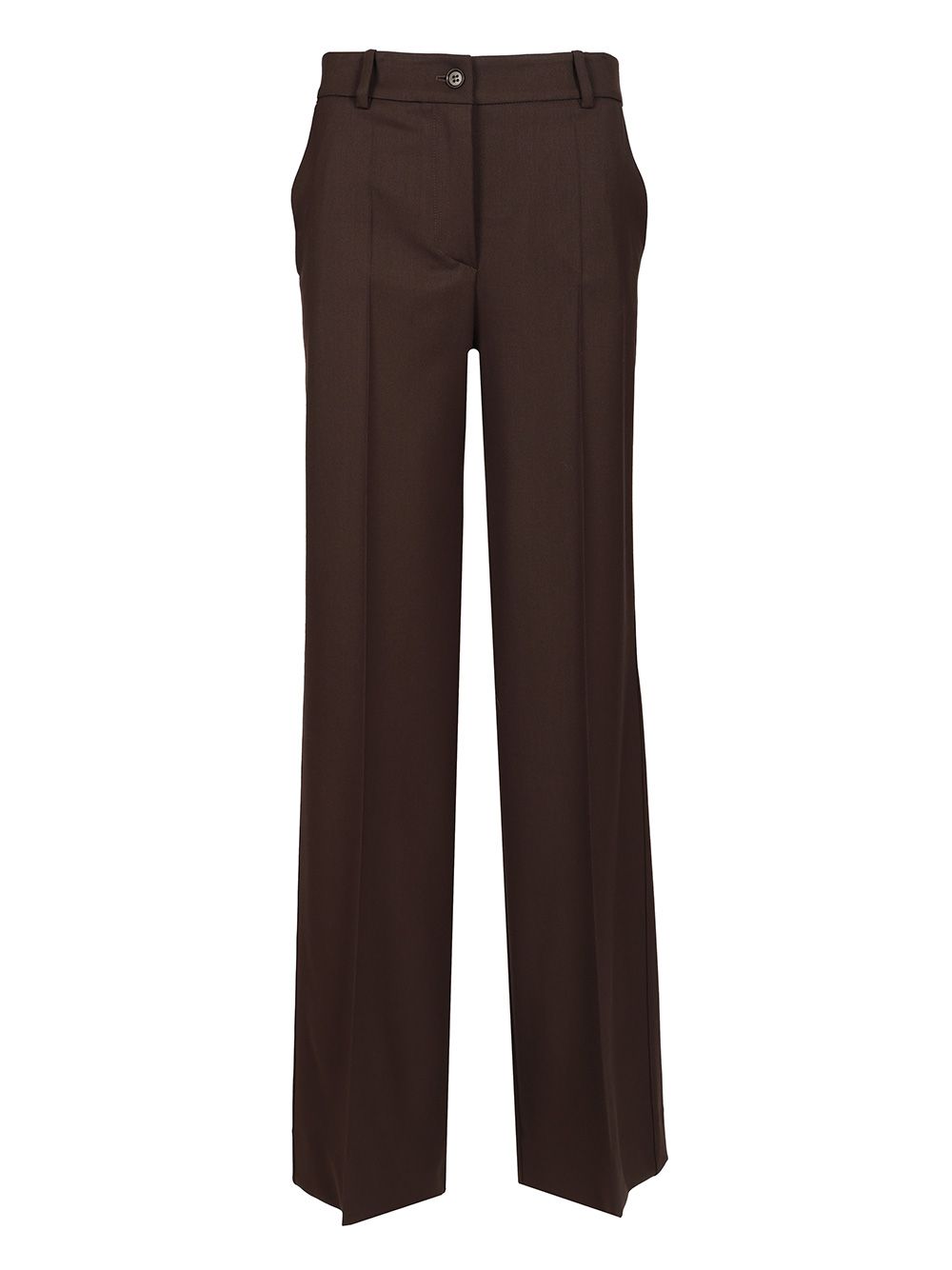 P.A.R.O.S.H. Palazzo Trousers - Marrone | 9b37dc9aeb892fb1e6b4751b681afc14f0590567