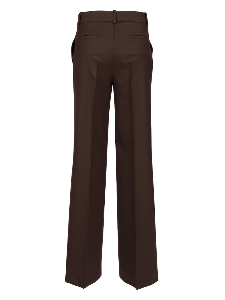 P.A.R.O.S.H. Palazzo Trousers - Marrone | 4ed6f2ee51314aef0cb664a03a2a75af41cdecb3