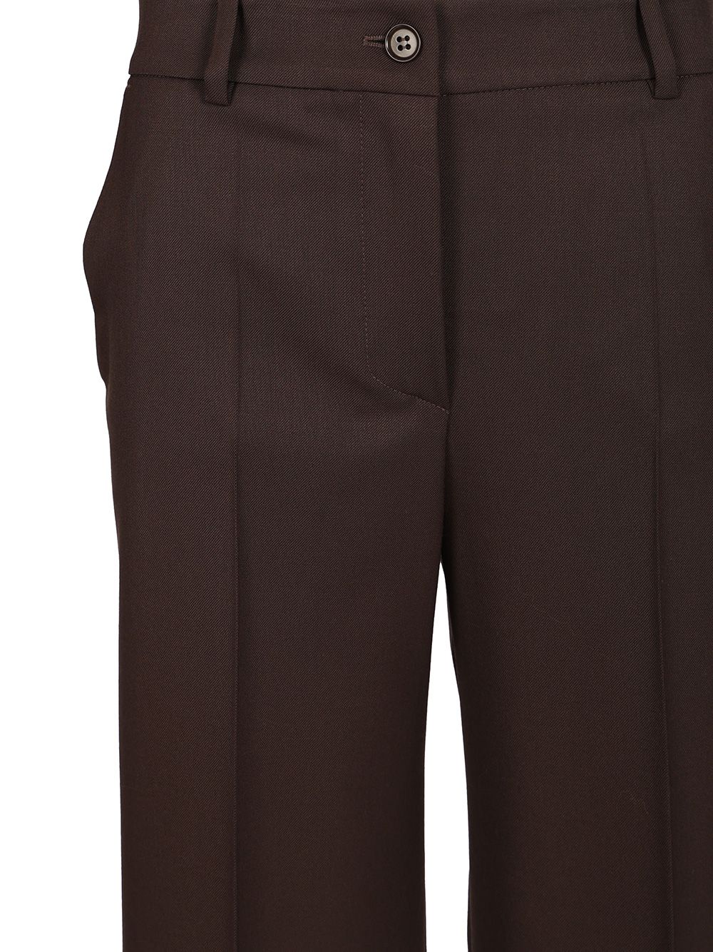 P.A.R.O.S.H. Palazzo Trousers - Marrone | 345f7efeb9f9ad050fa810be663e9931381c2aad