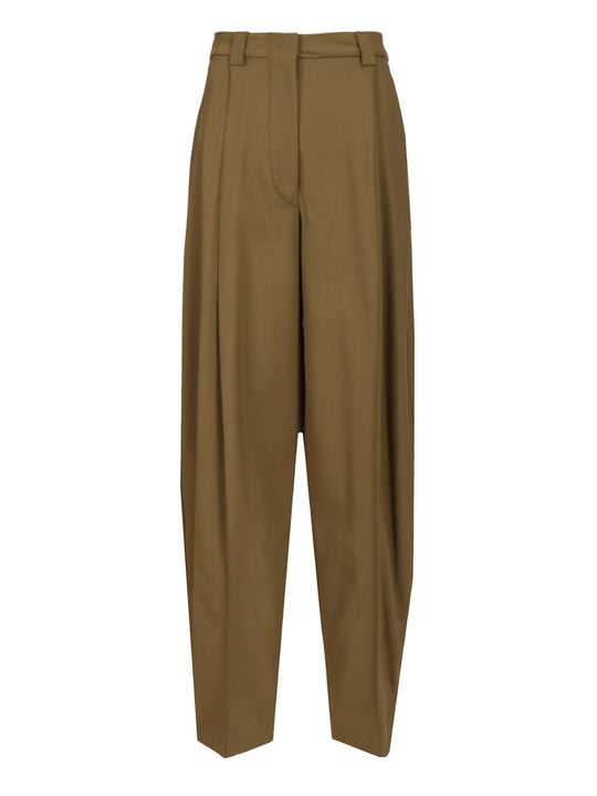 Wide Trousers Verde