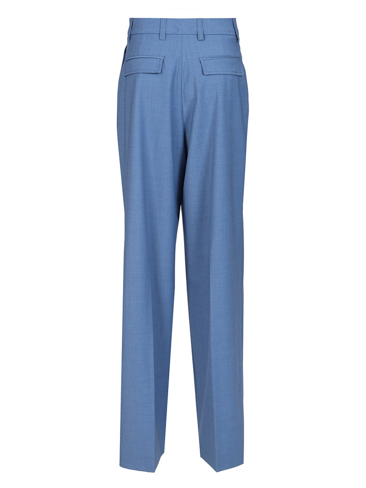 Thelatest Wide Trousers - Light blue | 670283d572b2f1aaedf26f144e14fa3dfa53eef7