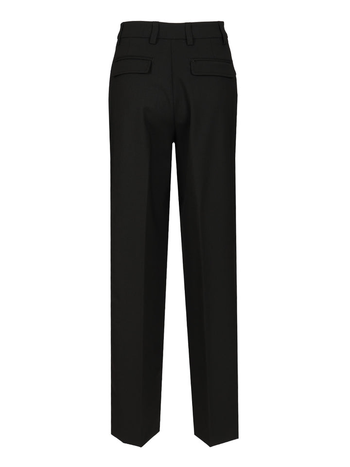 Thelatest Wide Trousers - Nero | 3f0098e6a6dfa84bbbfa68117d664e098895f874