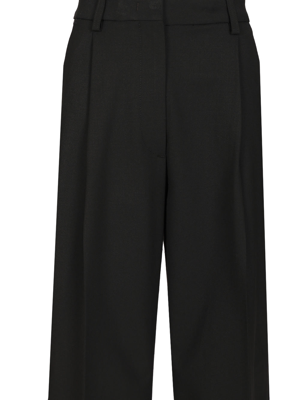 Thelatest Wide Trousers - Nero | d9c153079e7629d945f6223ccfa9800f6f51dfac