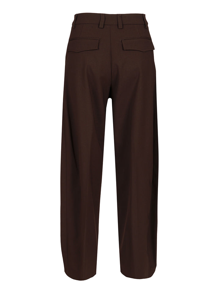 Thelatest Billie Trousers - Marrone | 6bc58d7284f12ad370f2a0af071331118add1b15