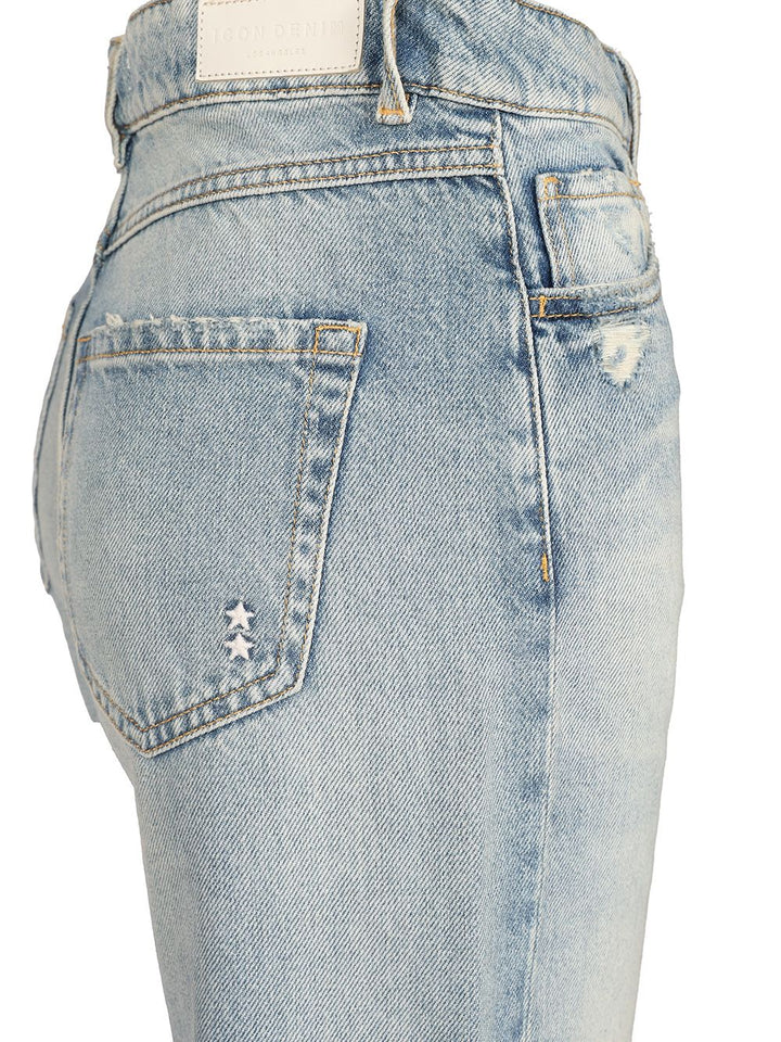Icon Denim Straight Leg Jean - High Waist Jeans - Blu | ae2de7ab5aa29f40441d912fb6f4a904f54552ac