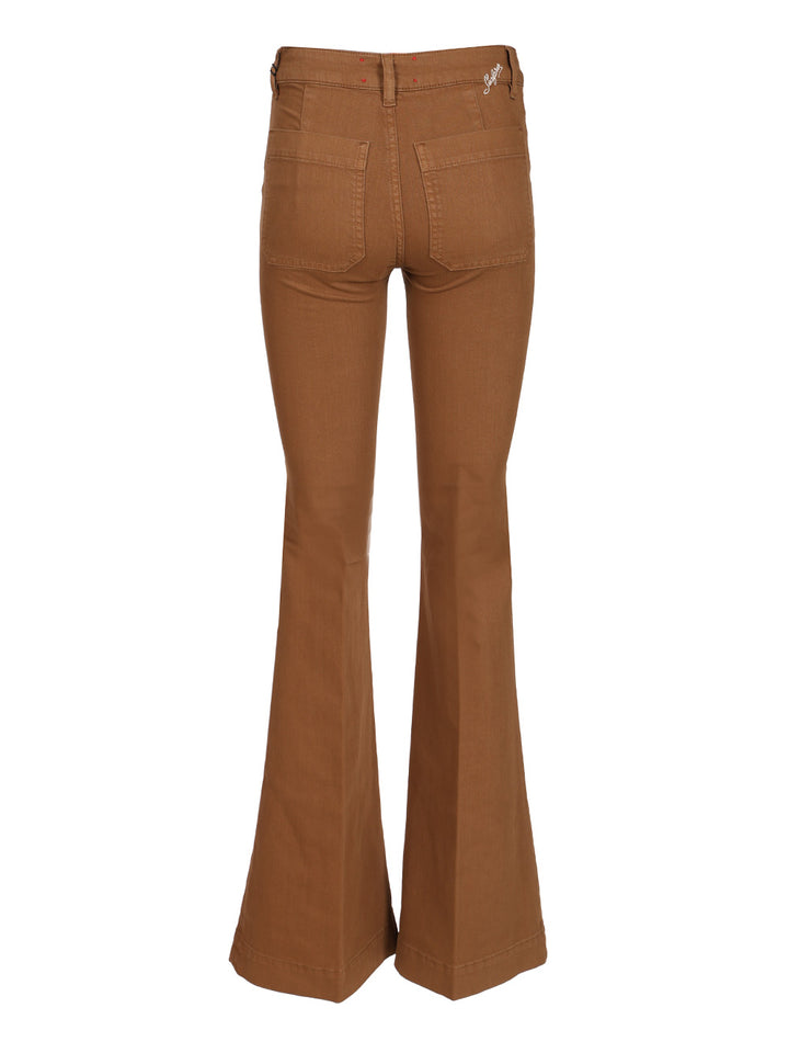 Seafarer Delphine Trousers Jeans - Marrone | b6f1874f28fada3a7273a7eb86bb2cd5b39cfd80