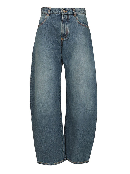 Rounded Jeans Blu