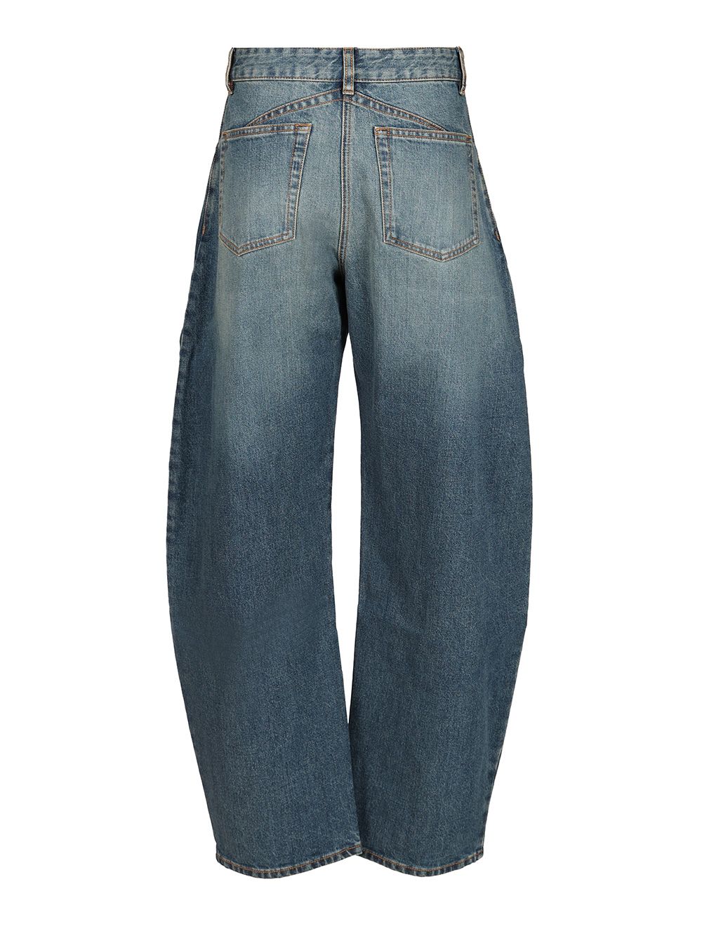 AlaÏA Rounded Jeans - Blu | 8ac6319c4e4630e87a7a25d5df090c65e75082da