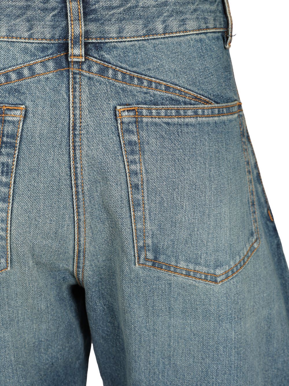 AlaÏA Rounded Jeans - Blu | f2c422402caa696084a6c1f4b80d9cf534e800a4