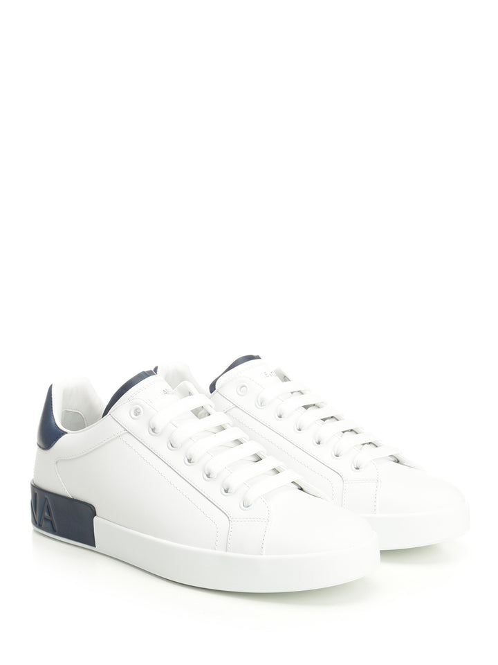 Dolce & Gabbana Portofino Sneakers - Bianco | e55e8c7ccbe68045fd69867f5ad8a98f7fb82554