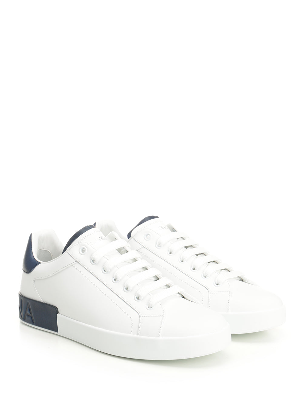 Dolce & Gabbana Portofino Sneakers - Bianco | e55e8c7ccbe68045fd69867f5ad8a98f7fb82554