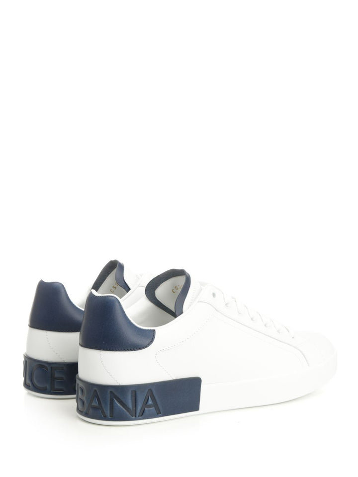 Dolce & Gabbana Portofino Sneakers - Bianco | 52bc931d08222de7dca216b2f03d9c07277faf46