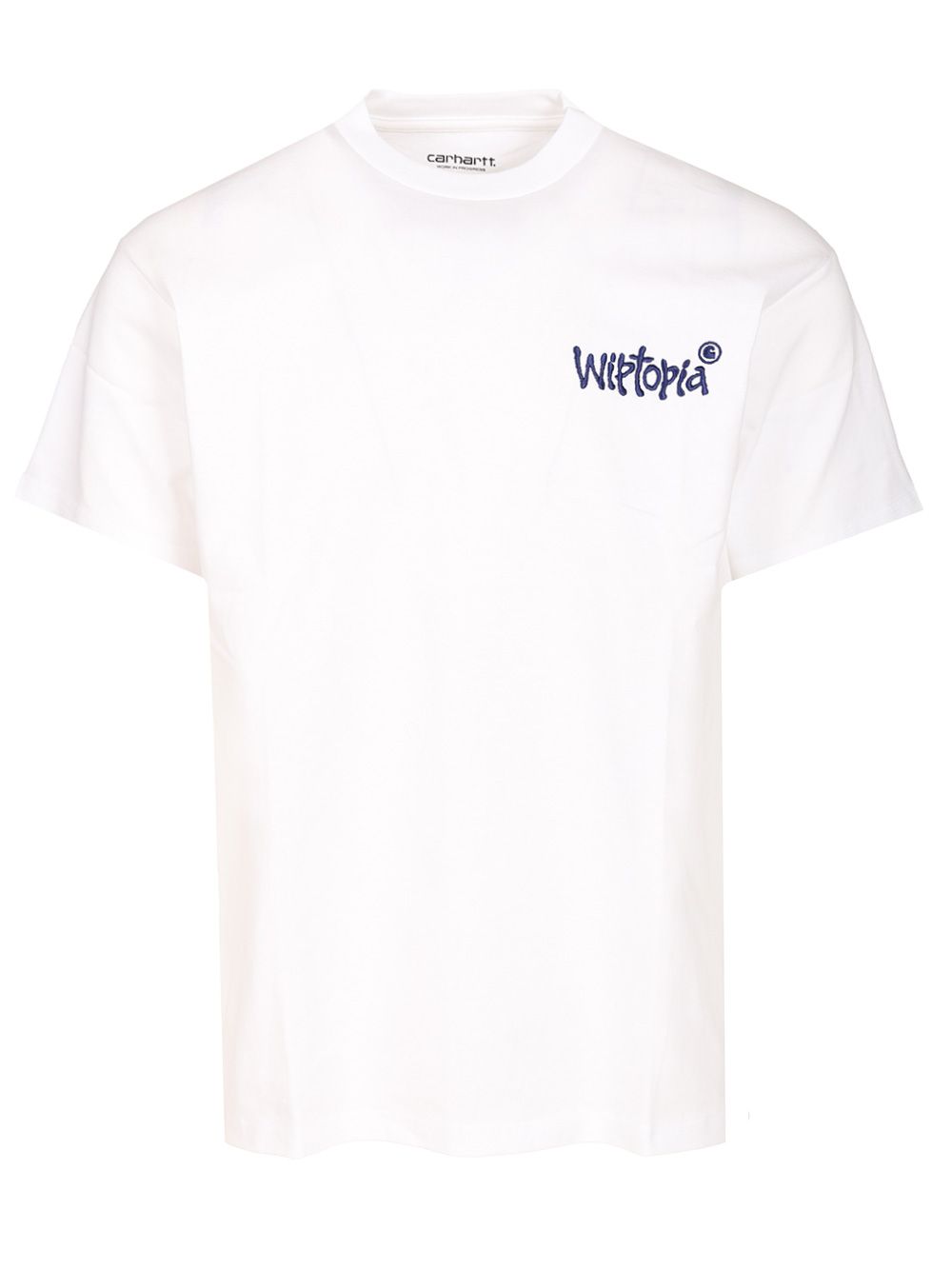 Carhartt Wip Wiptopia Script T-Shirt - Bianco | 451eaf647209951b67ae485f7220ef1e7a316bcc