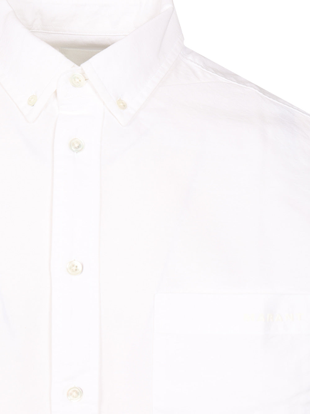 Marant Jasolo Shirts - Bianco | 0784105e6eb343f1fea08195685332ae495cc635
