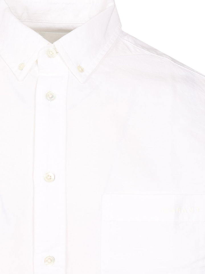 Marant Jasolo Shirts - Bianco | 889fc173dacd16313e3544c59a996bd0af89b9ec