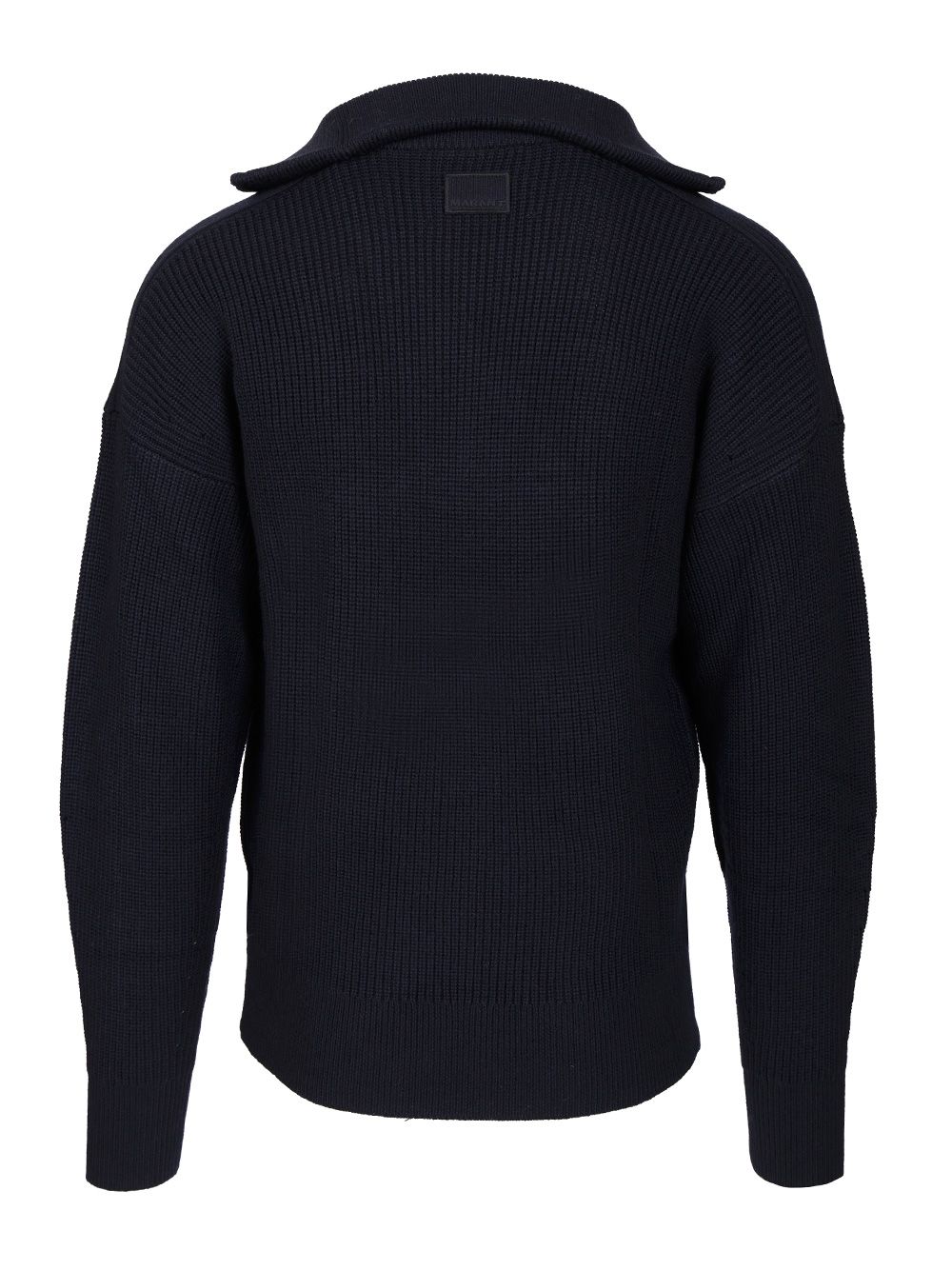 Marant Benny Zip-Up Turtleneck Sweater Polo shirt - Blu | f3e735da5051473c7aa2aa3b6392c2c735e7bfb3