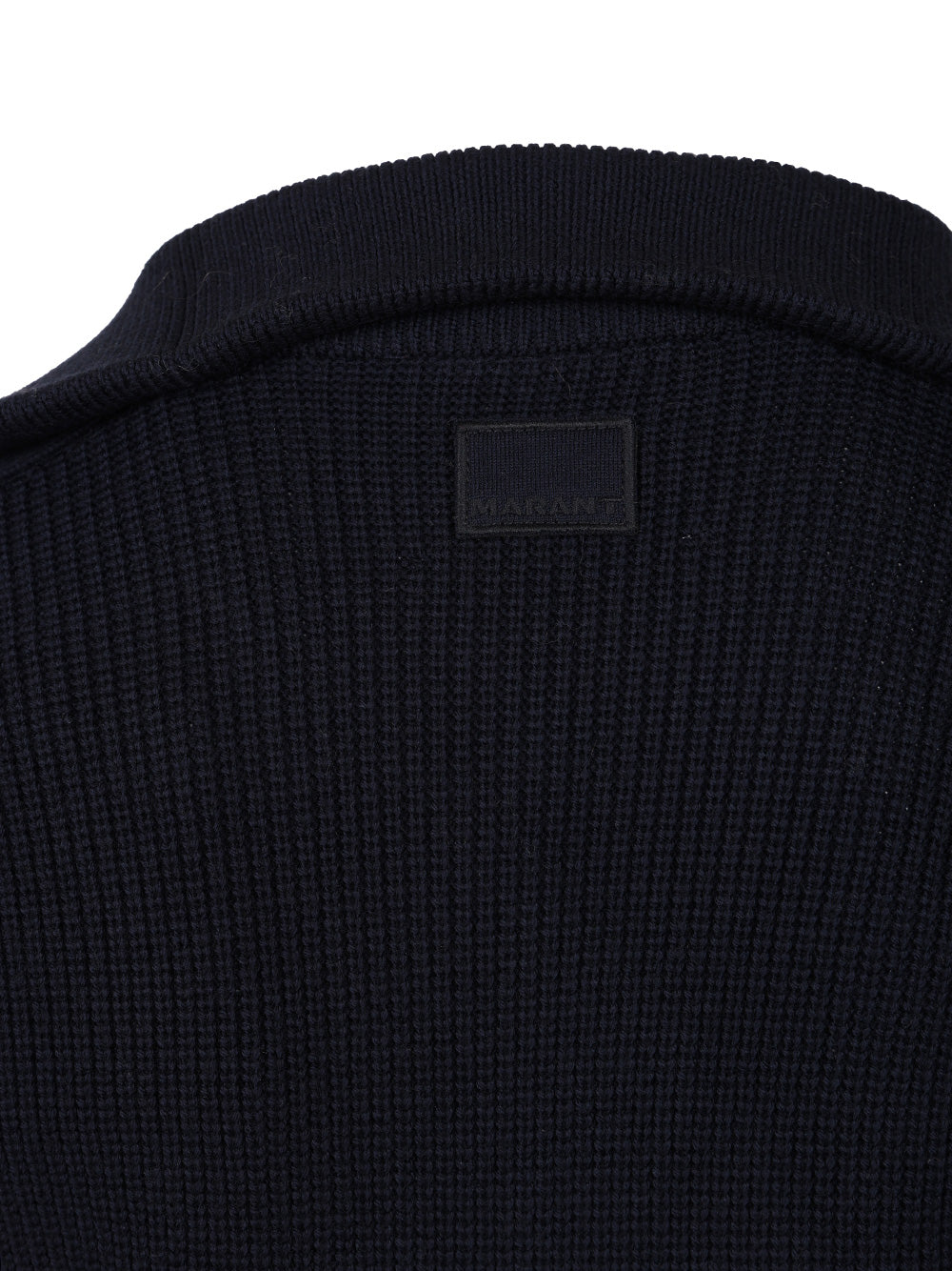 Marant Benny Zip-Up Turtleneck Sweater Polo shirt - Blu | 45d6297fdb0f3b21b07ce7d3b829c94c572fc90c