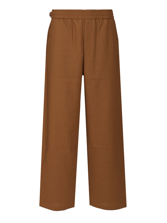 Stretch Trousers Marrone