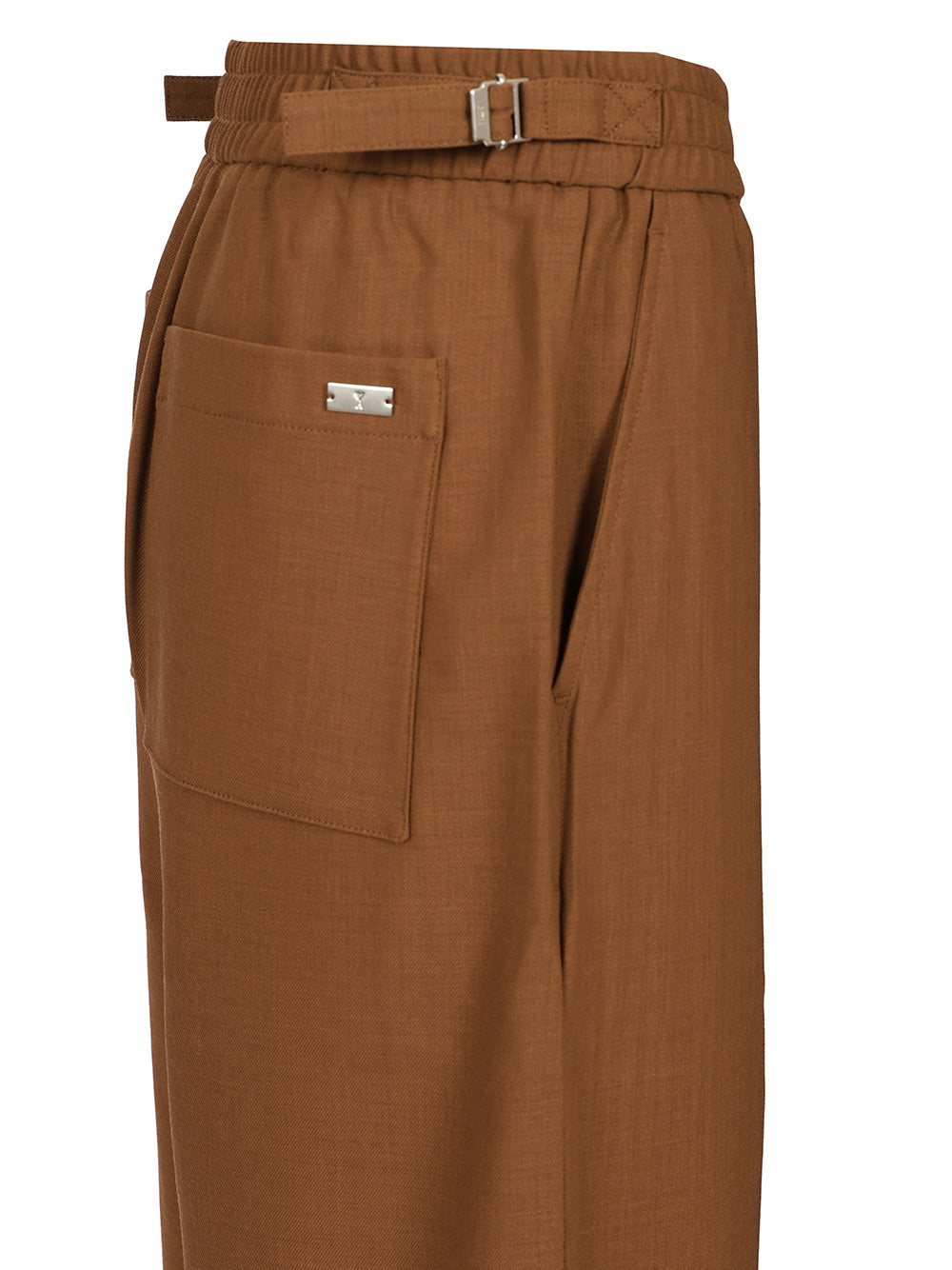 Ami Stretch Trousers - Marrone | ff18d3cb4512748e439277c074b74ac48e7b29e2