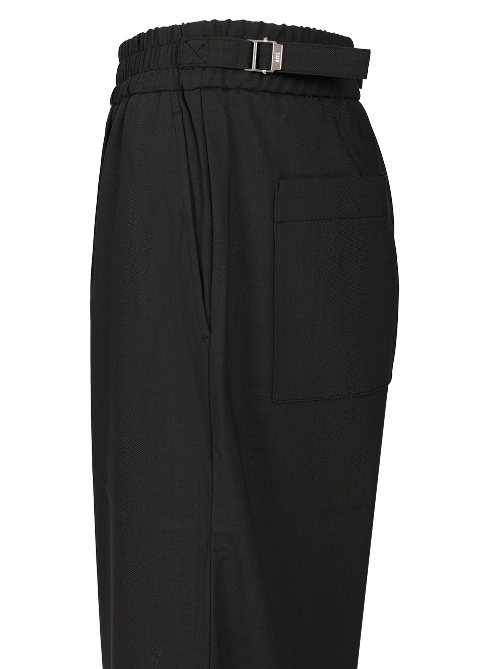 Ami Stretch Trousers - Nero | 36dde6bba59d6fdec6bbf5a8e3ae665593b77fbb