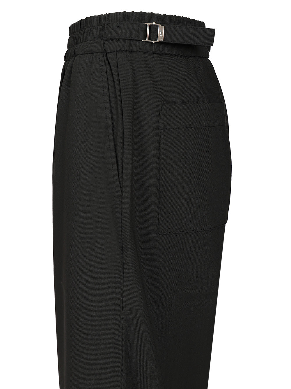 Ami Stretch Trousers - Nero | f86104bb432c13dc438881f87a54c9b465ea48fd