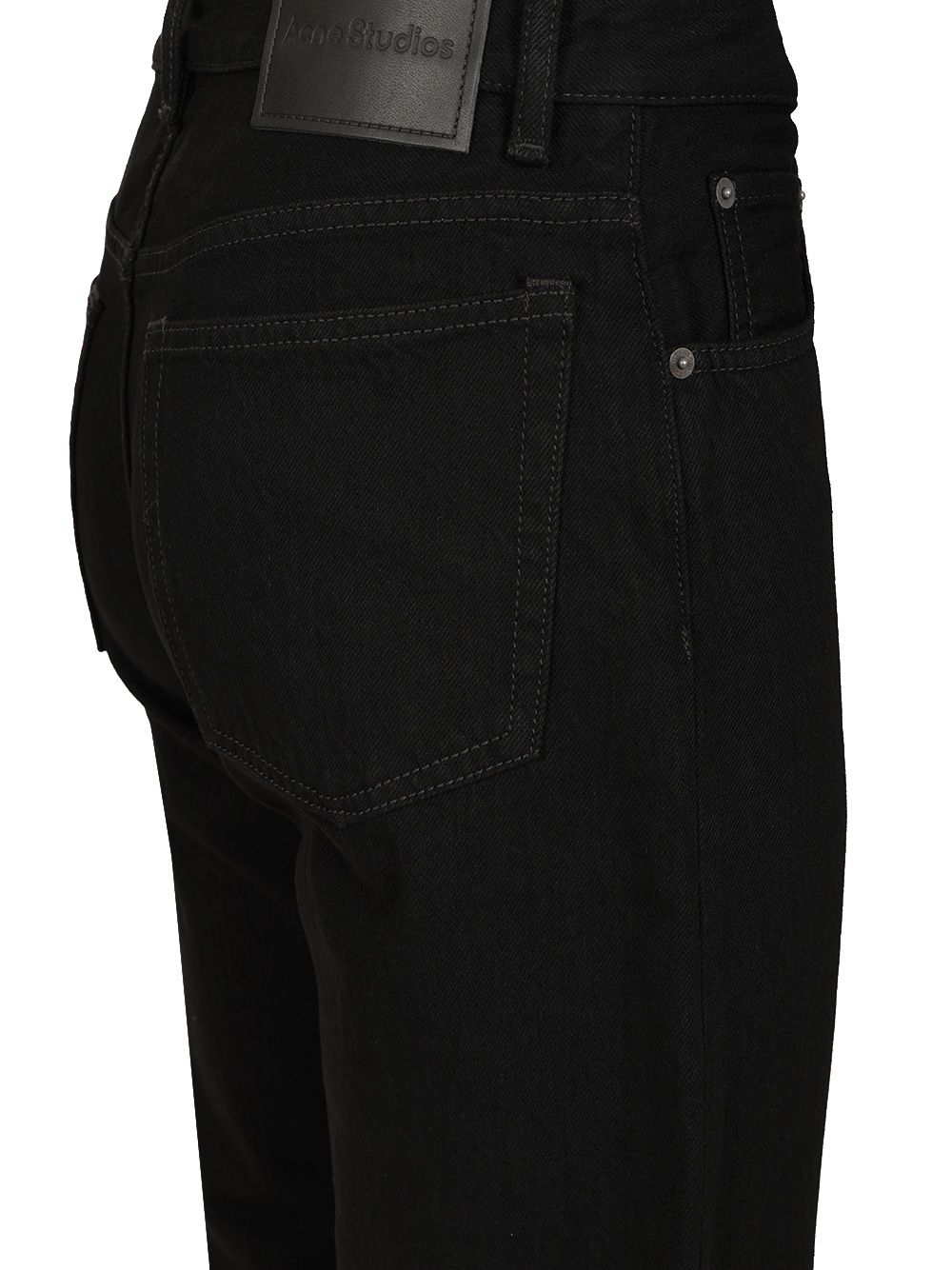 Acne Studios Regular Fit Jeans - Nero | 056d197121c9677915cb8b5be0a8acabc9363467