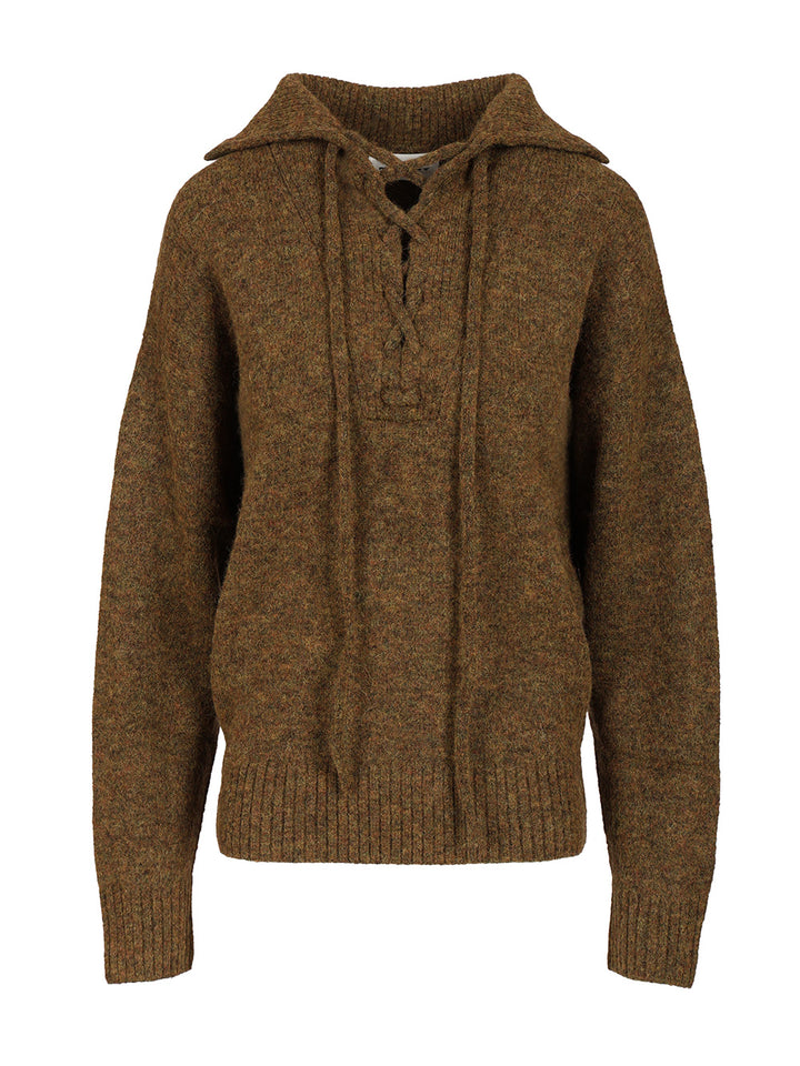 Marant Etoile Phylia Knitwear - Marrone | 520bf42bc3d89a51ebaff2f8ff11bf180ef76bd8