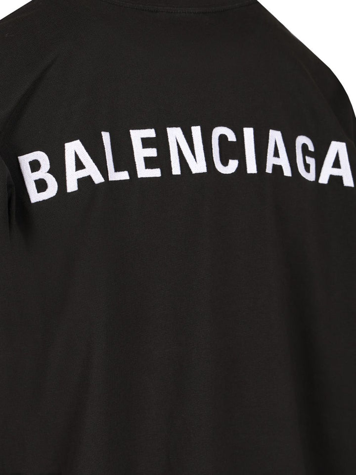 Balenciaga Oversized T-Shirt - Nero | 74d7506a73ec2562a86439051995f04c33da1b17