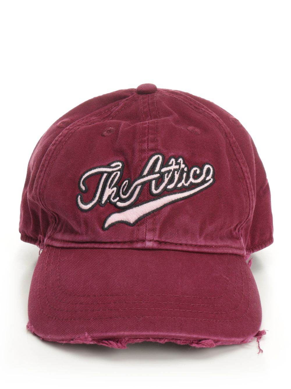 The Attico Baseball Cap Cappelli - Bordeaux | 5d938fd5d5480df2bb71fa7000b03af0b6309b6c