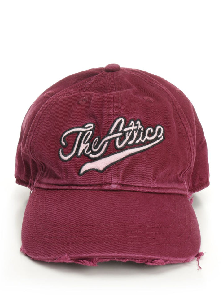 The Attico Baseball Cap Cappelli - Bordeaux | 5d938fd5d5480df2bb71fa7000b03af0b6309b6c