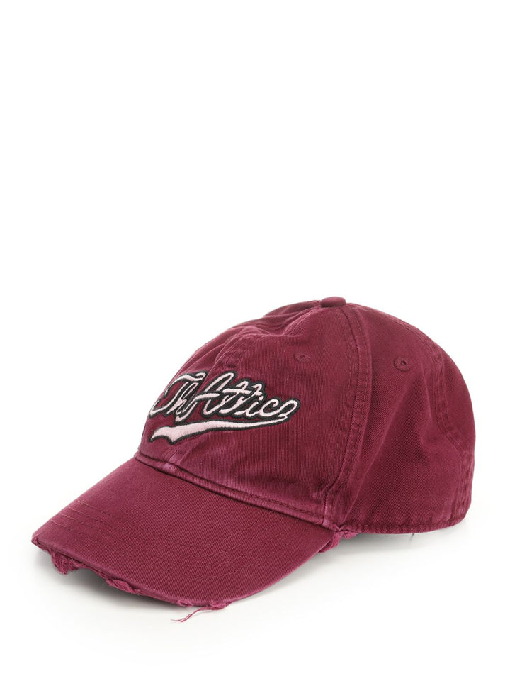 The Attico Baseball Cap Cappelli - Bordeaux | 257c10c7c16ed75f3335c5b6a1e2d5f84a690fbc