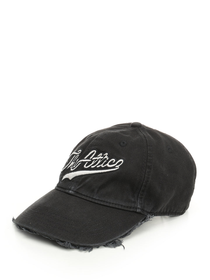 The Attico Baseball Cap Cappelli - Nero | f4cc12111fcd155455a73f003590de93ee89dd02