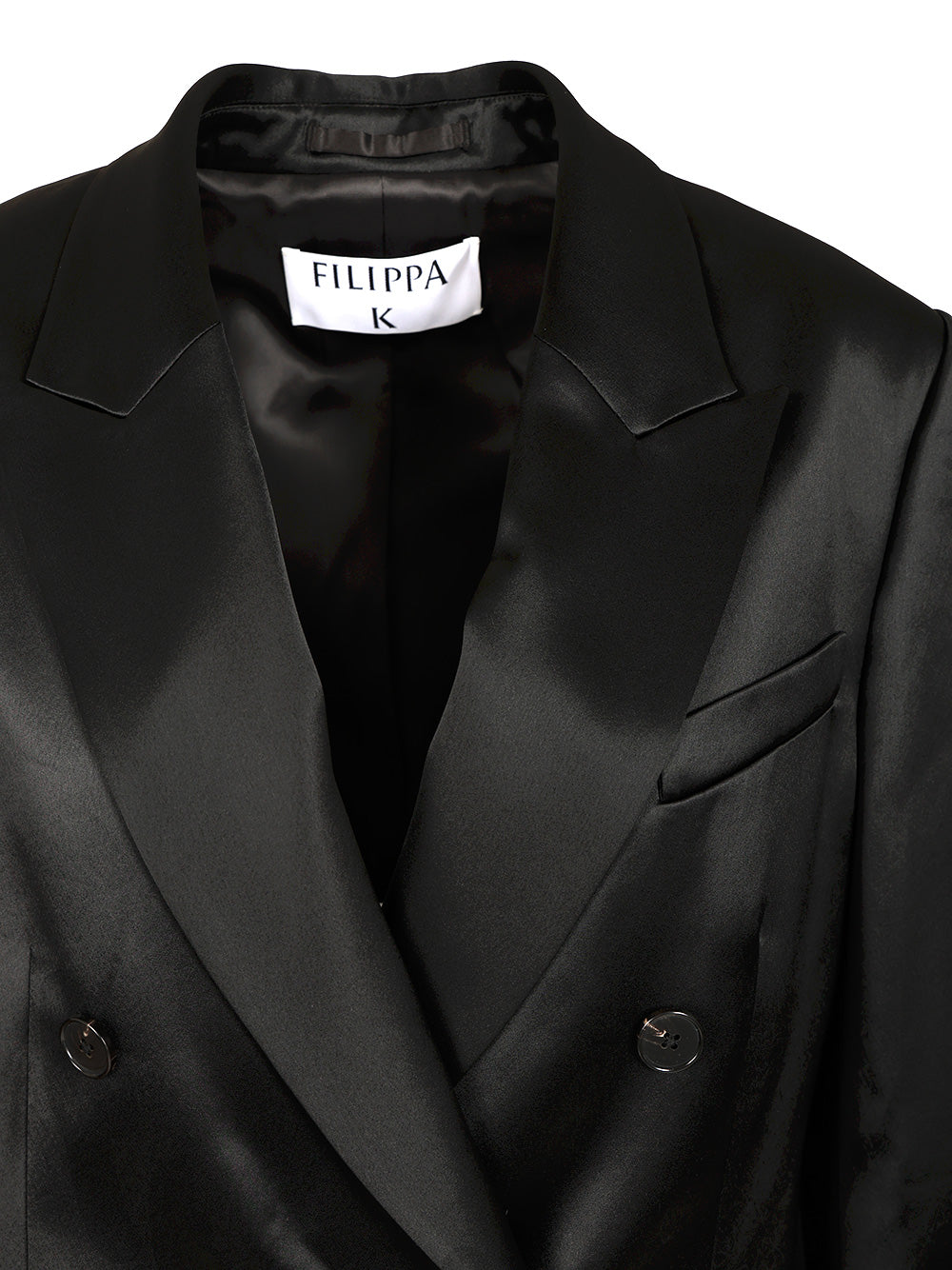 Filippa K Double-Breasted Blazer Giacche - Nero | ff149374a8f374e605f229577adb1a53fd9054e5