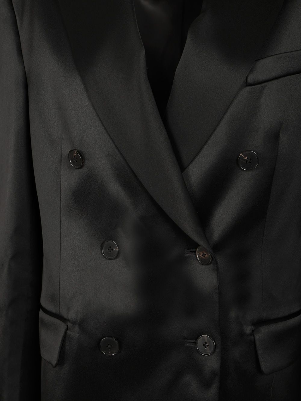 Filippa K Double-Breasted Blazer Giacche - Nero | ea0d68bb18ef4610b7c2c25cfc985d2a91c7e624