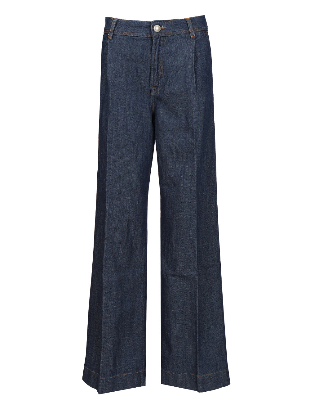 7 For All Mankind Pleated Trouser Jeans - Blu | a40cea9010af1d81ef3a221edf4ebd6666acb986