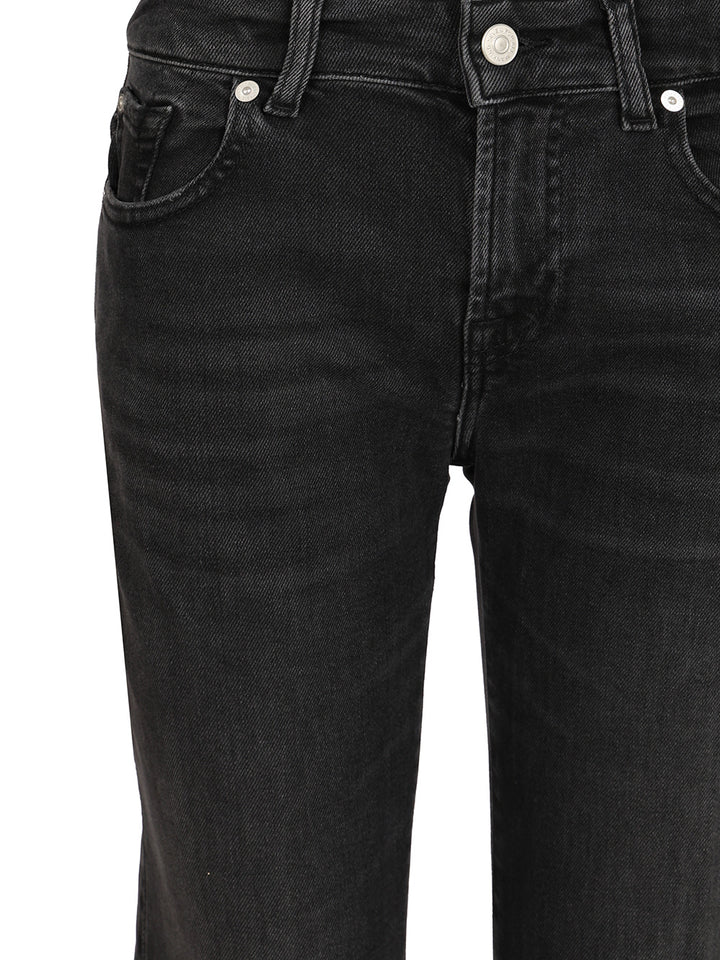 7 For All Mankind Calie Jeans - Nero | 29d07a20c4e3e3c4c03db763b29982c5f5a5be7d
