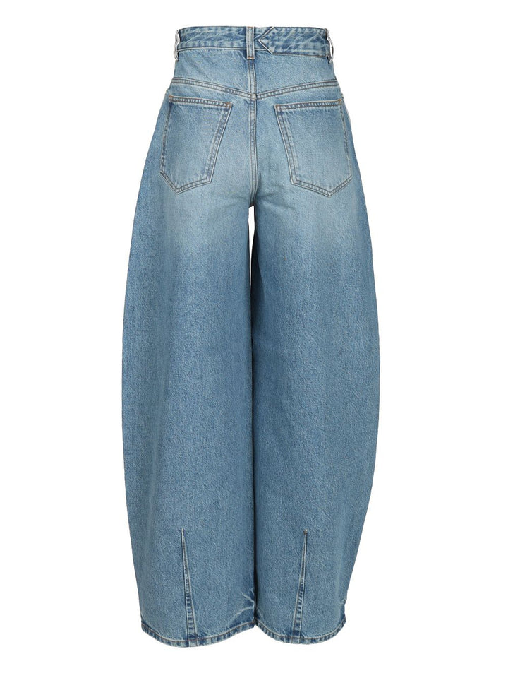Jacquemus Ovalo Jeans - Light blue | 93950acb42d480a5789b5ee7bd0842821efba095