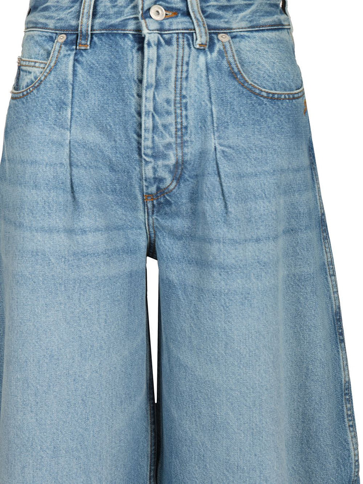 Jacquemus Ovalo Jeans - Light blue | 711afd3081ab0f035a137ec2f4fa4fc0c4bf2439