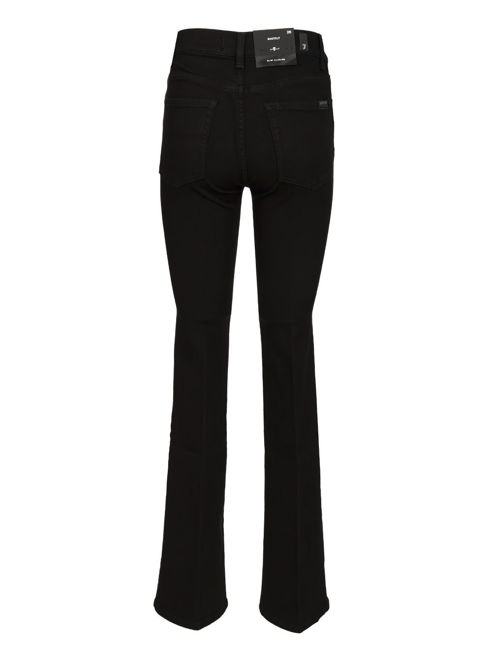 7 For All Mankind Bootcut Skinny Jeans - Nero | c371390876f118e5275eb80fa0be669b3dab2d69