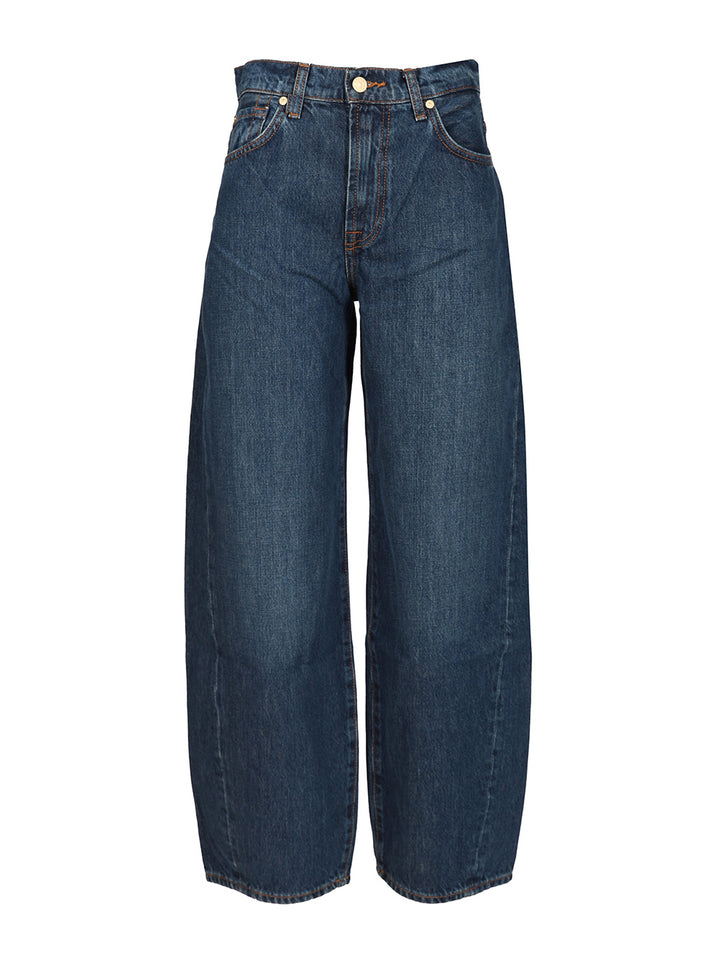 7 For All Mankind Bonnie Curvilinear Jeans - Blu | 9ccb89e0eeca9d1917ee2c38fa7ec08d83f12d4b