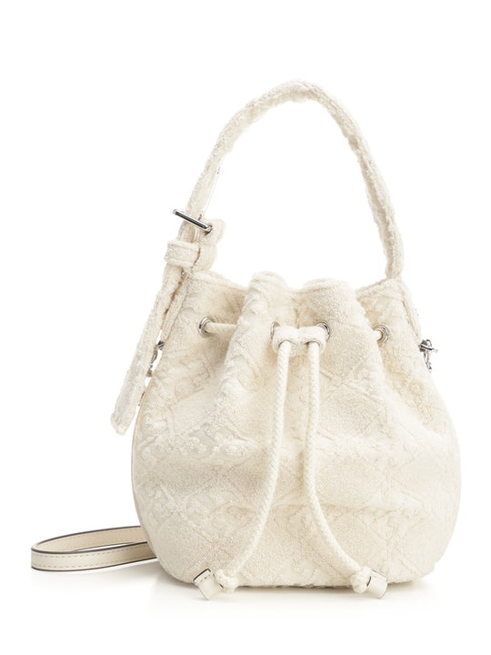 T Monogram Handbags Bianco