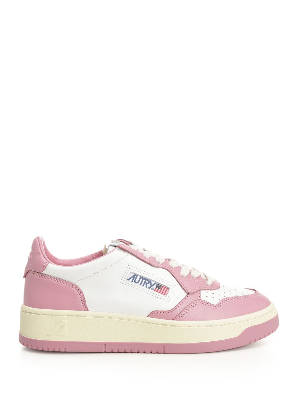 Autry  Medalist Low Sneakers - Rose | eff17f7a789577efe2538e08d56d12566d38ecf0