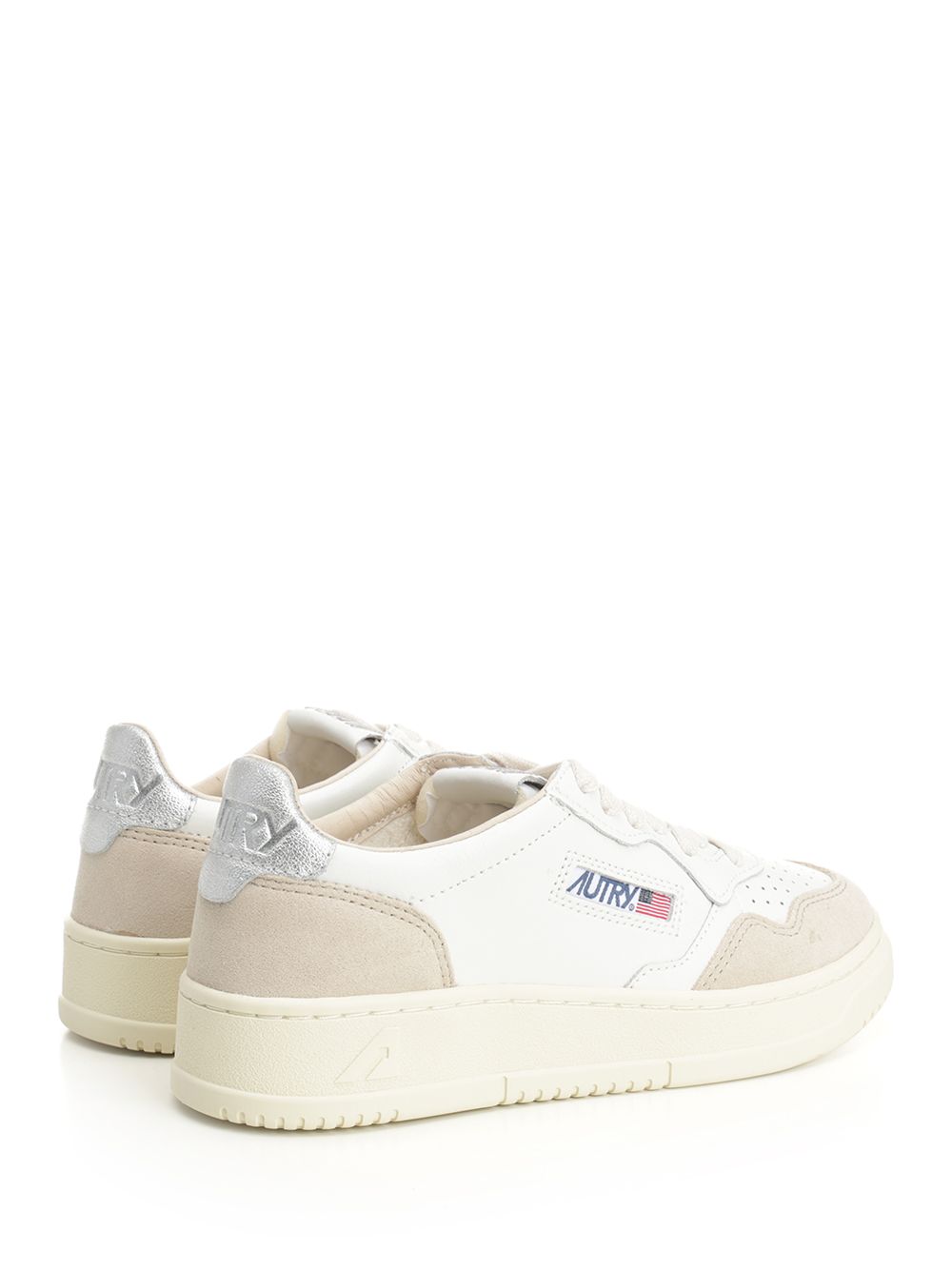 Autry  Medalist Low Sneakers - Bianco | 1c7af75a54ae53d8c472a389aadf8a73b290f8e9